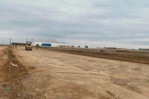 Amarillo International Airport relocation construction