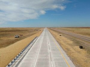 Removal and replacement on I-80 Wyoming Line to Bushnell