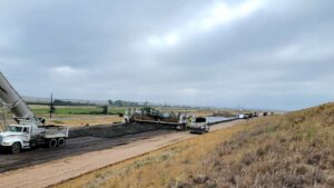 IHC Scott Paving Concrete on I-80 Brownson, Nebraska