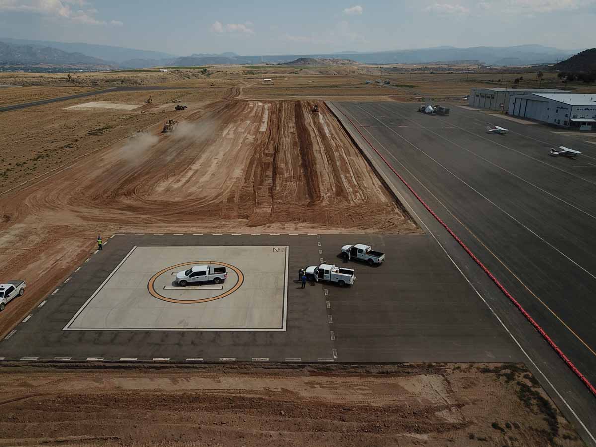 Garfield County Airport Apron Expansion Concrete Paving