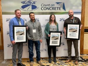 I-80 Rock Springs East project was awarded best in the category of "Divided Highways Rural