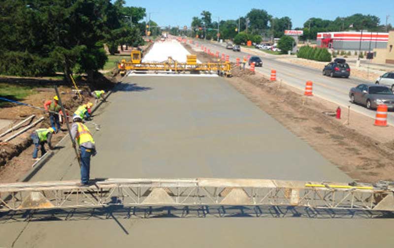 Concrete paving through Sterling, CO